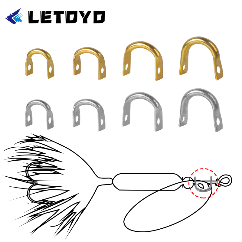 LETOYO 100pcs Folded Clevises  - đánh giá và giá Fishing Lure Spinnerbait