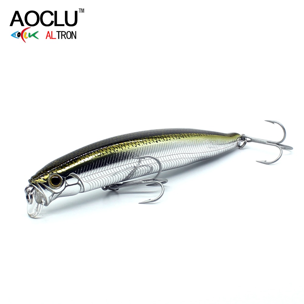 AOCLU Mồi Wobblers Jerkbait 10 - đánh giá và giá Fishing Lure Topwater