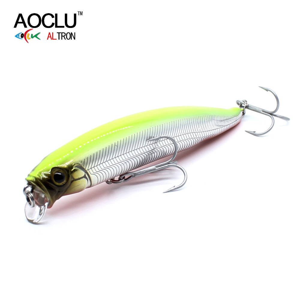 AOCLU Mồi Wobblers Jerkbait 10 - đánh giá và giá Fishing Lure Topwater