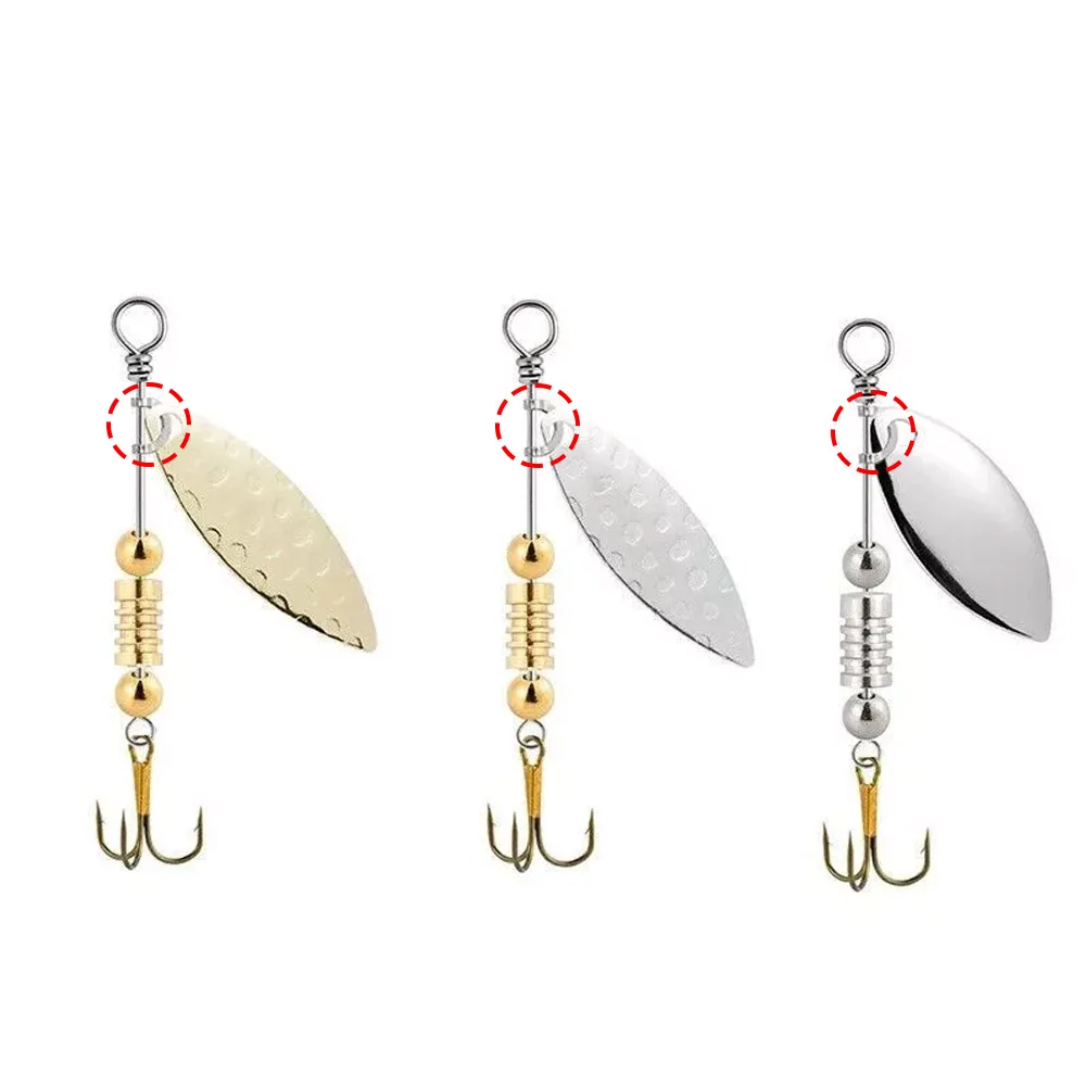 100pcs Fishing U Shaped Fixed  - đánh giá và giá Fishing Lure Spinnerbait